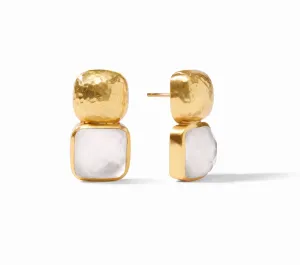 Catalina Earring - Iridescent Clear Crystal