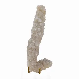 Chalcedony Stalactite Natural Crystal Specimen- India