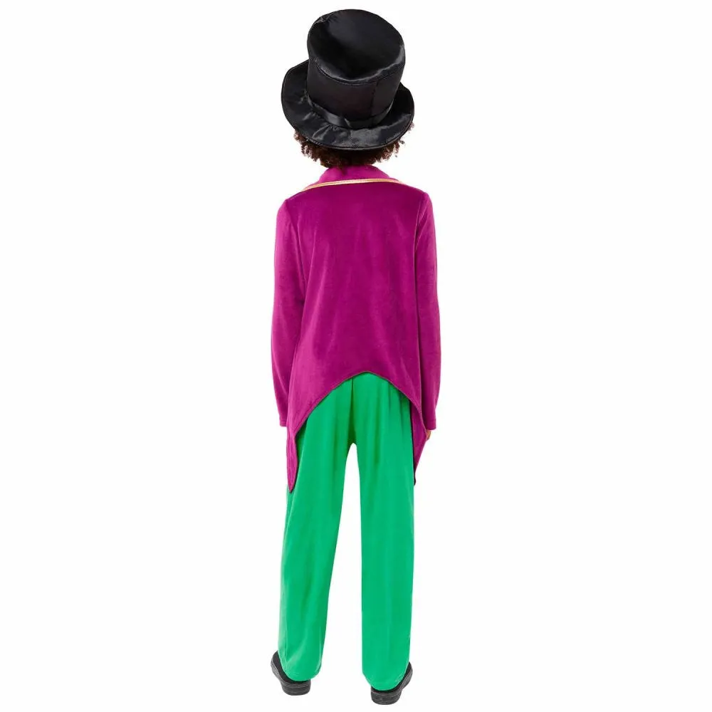Charlie and The Chocolate Factory Willy Wonka Boys Costume