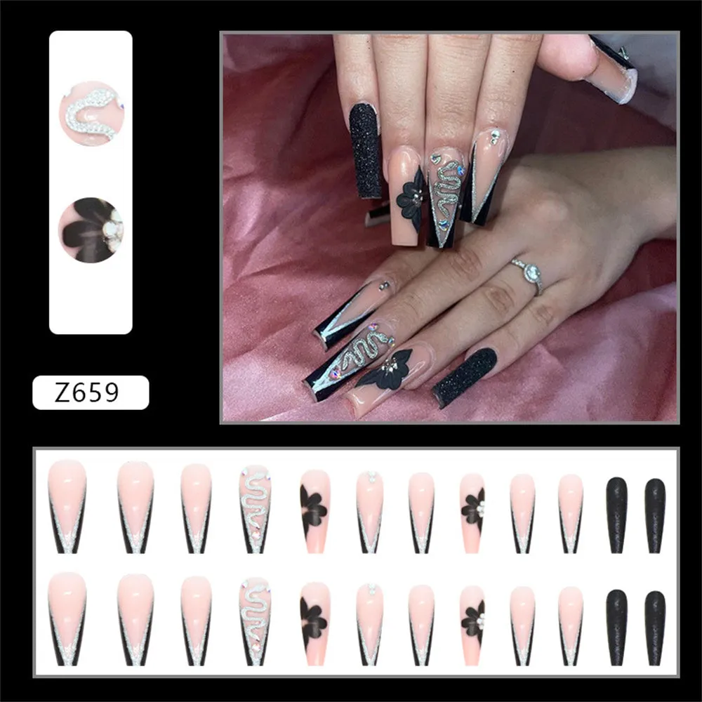 Coffin Black Mystical Silver Snake