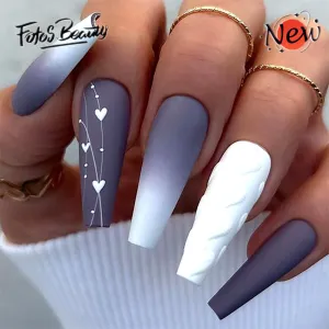 Coffin Valentine's Day Matte Gradient