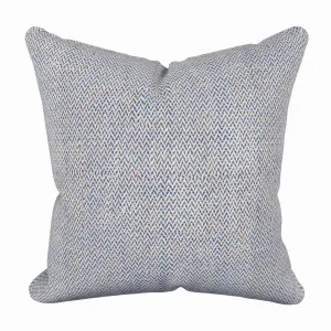 Commune Inverness Herringbone in Iceberg Pillow