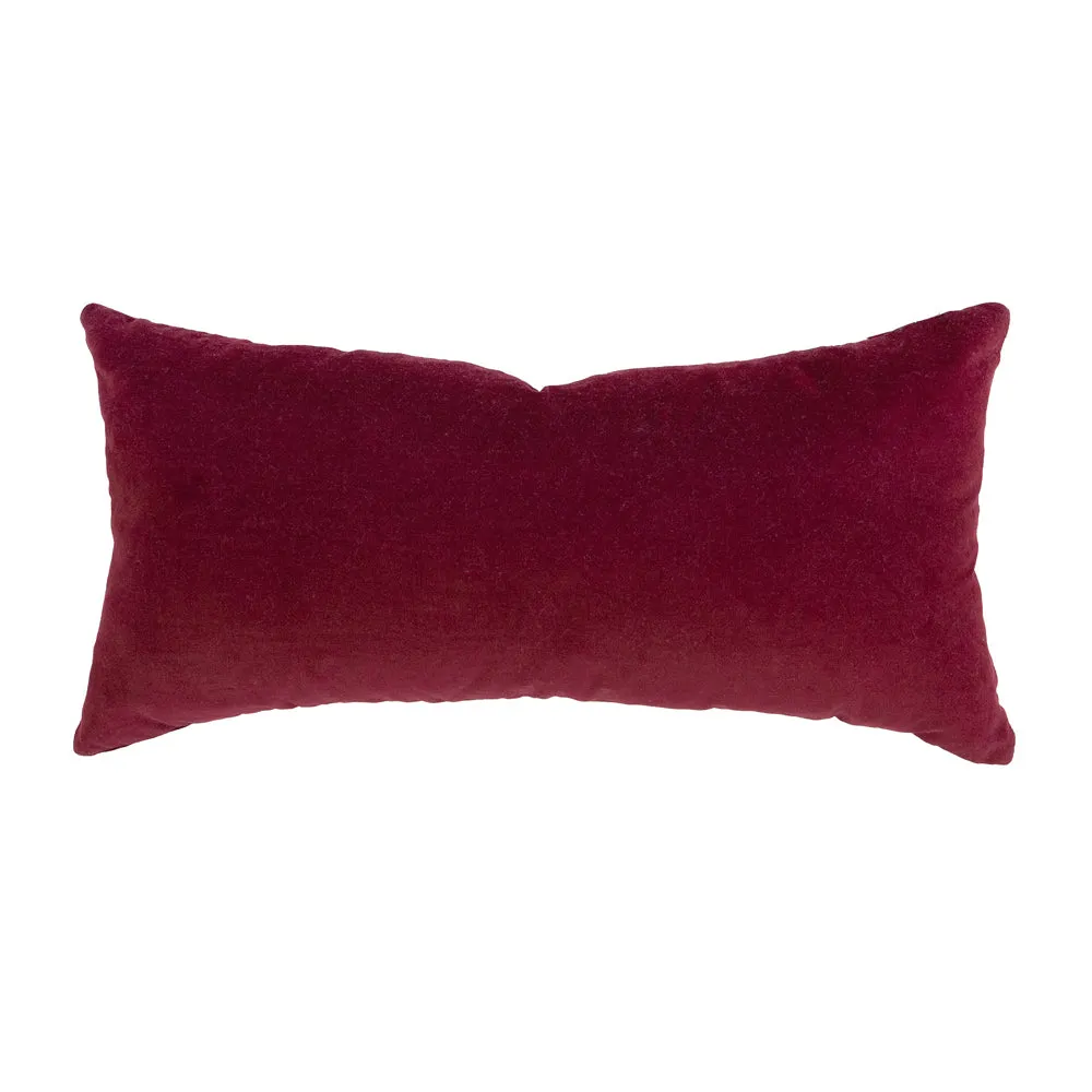 Cooper Rectangle Cushion - Berry