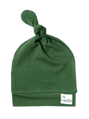Copper Pearl Top Knot Hat - Alder