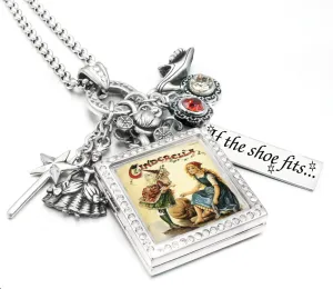 Crystal Cinderella Necklace Locket