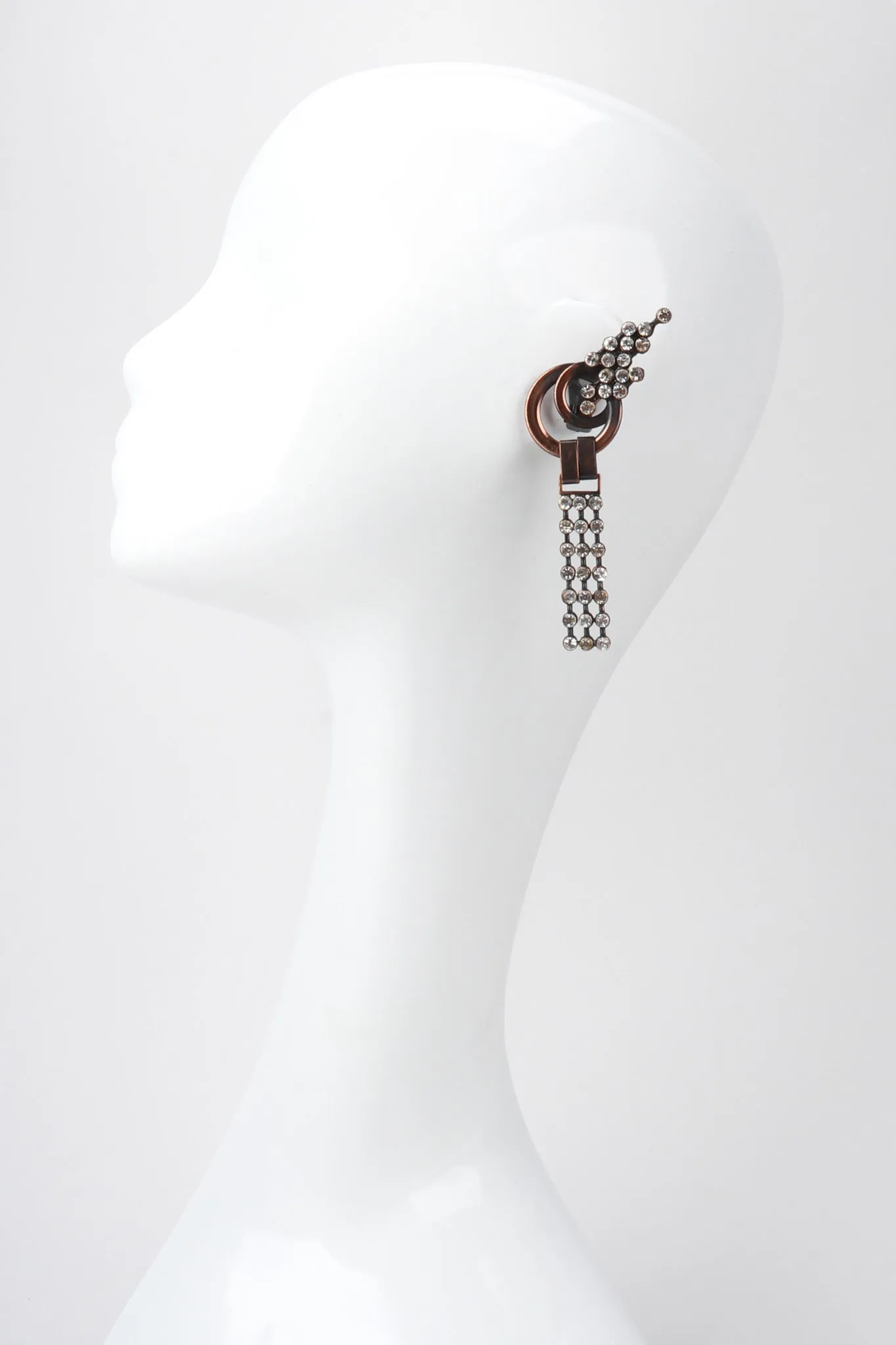 Crystal Elf Drop Earrings