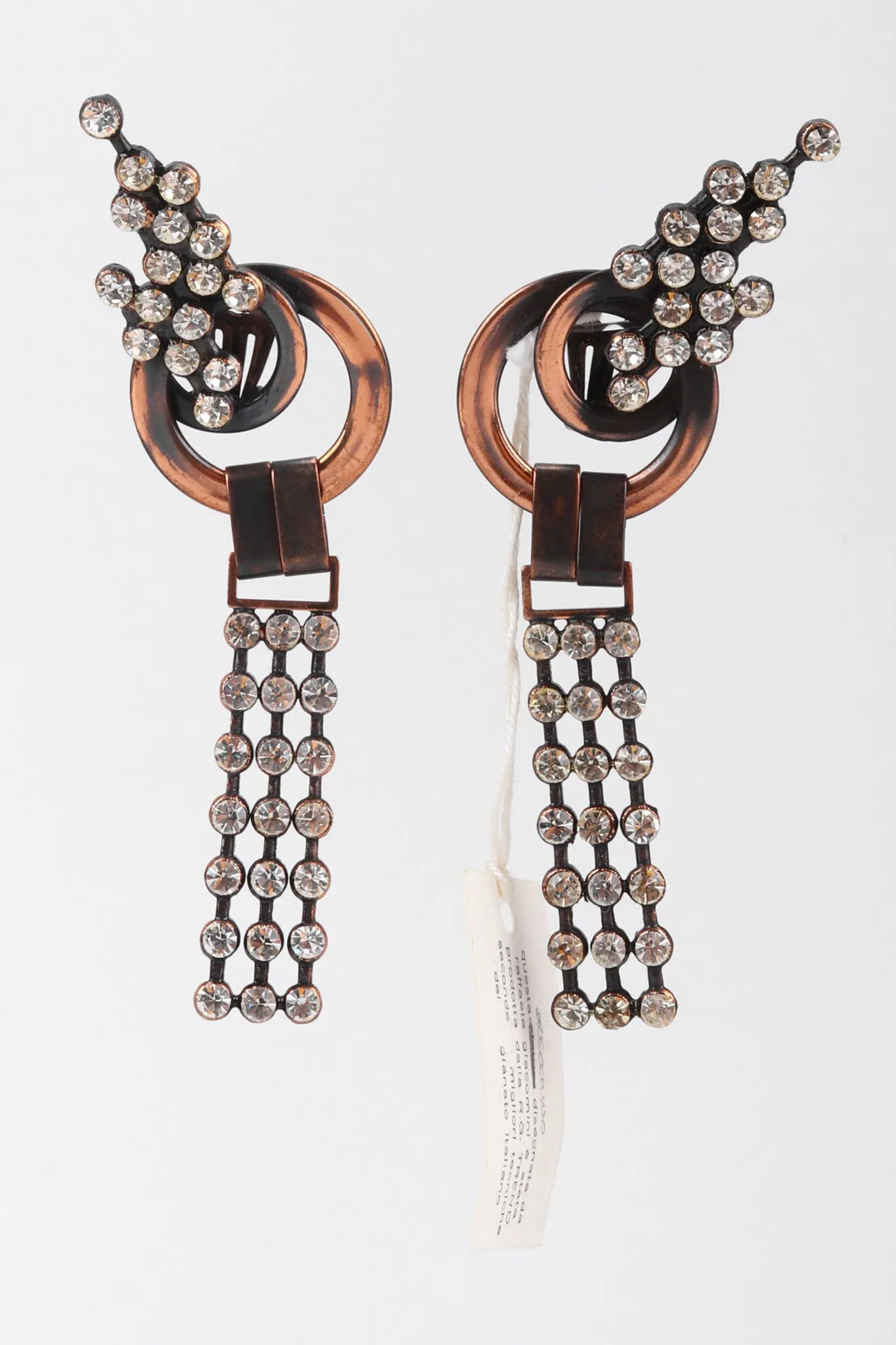 Crystal Elf Drop Earrings