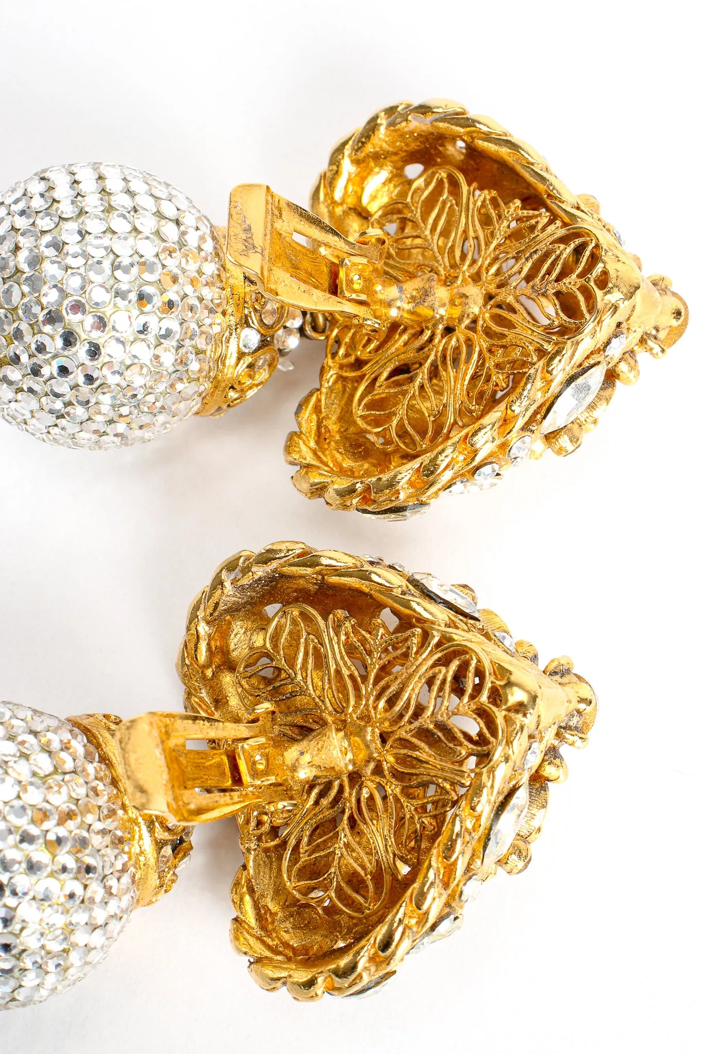 Crystal Spade Drop Earrings