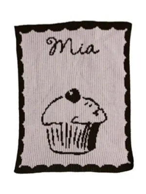 CUPCAKE & NAME BLANKET
