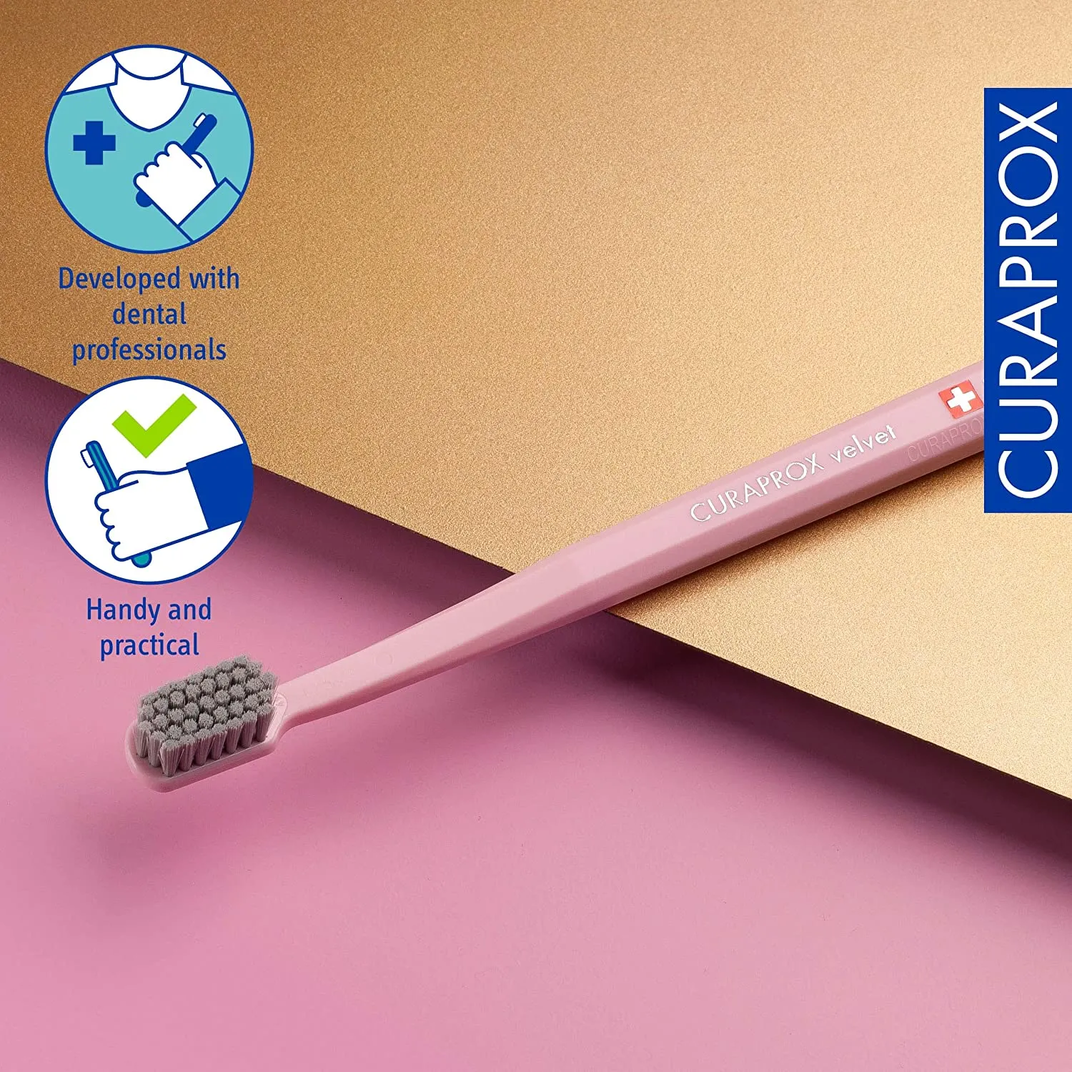 Curaprox - CS 12460 Velvet Toothbrush (Assorted Colors)