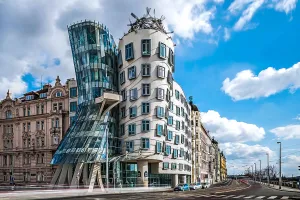 Dancing House Restaurant, Prague