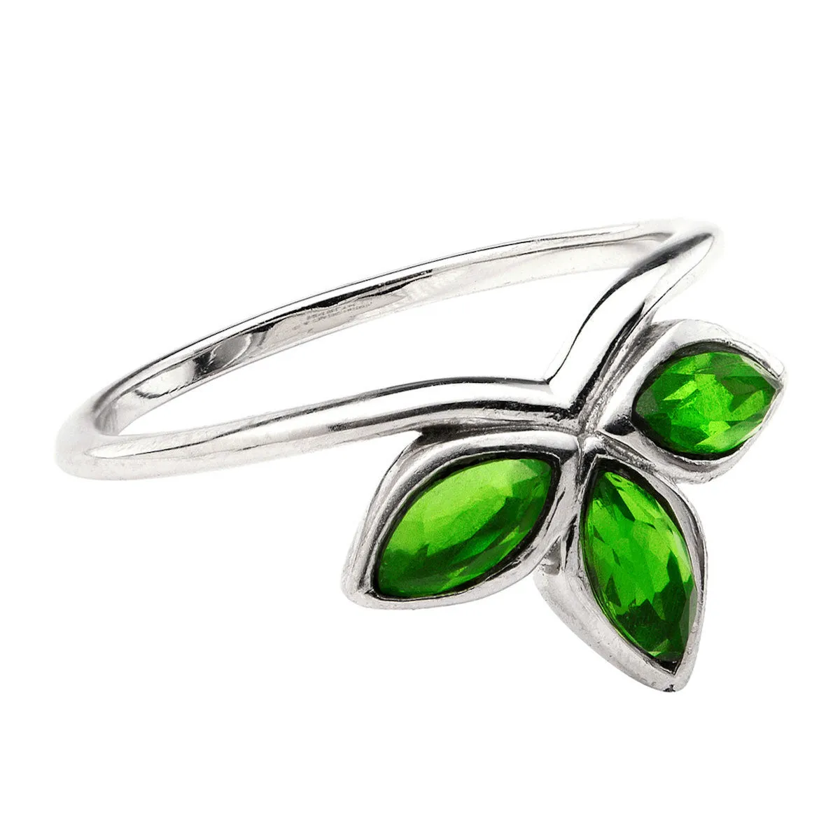 DC X RockLove POISON IVY Leaflet Stacker Ring