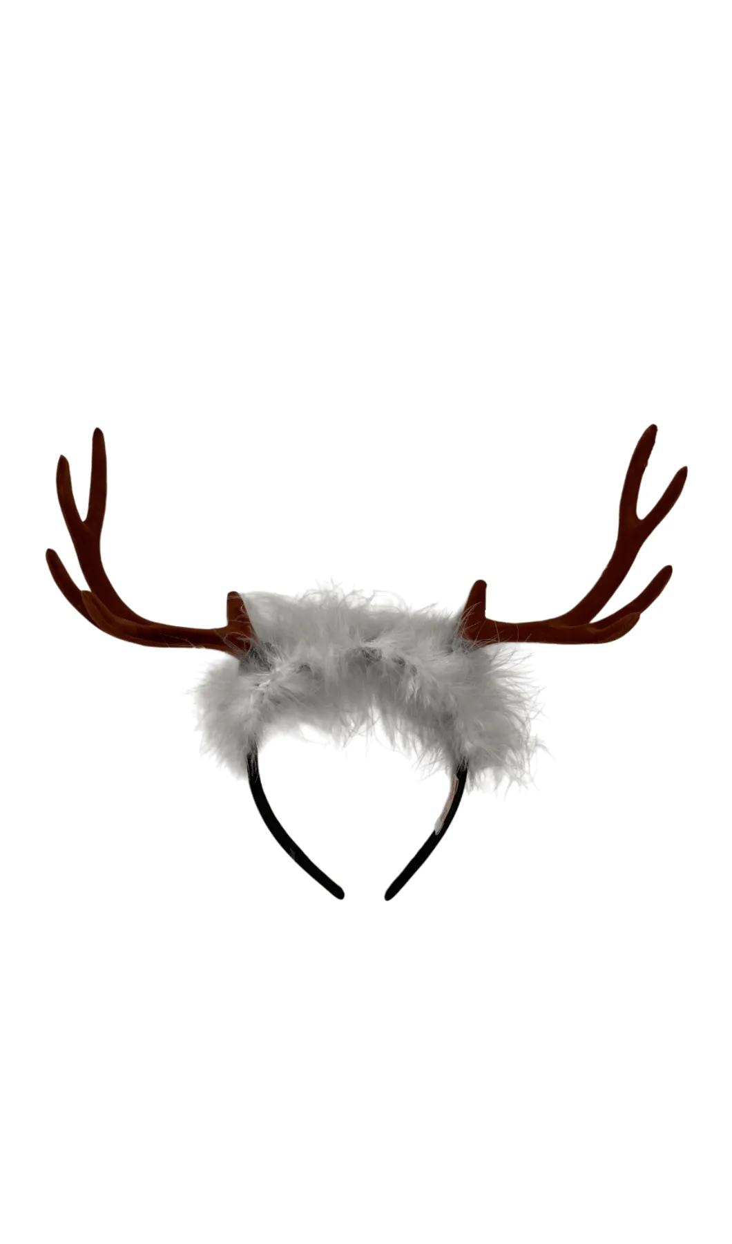 Deer Antler with White Fur