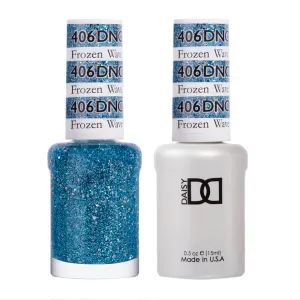 DND / Gel Nail Polish Matching Duo - Frozen Wave 406