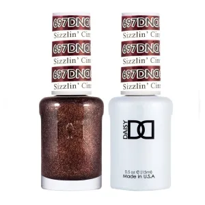 DND / Gel Nail Polish Matching Duo - Sizzlin Cinnamon 697