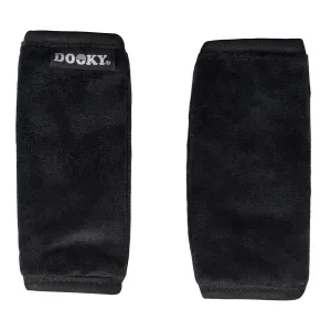Dooky Seat Belt Pads (2 Pack) in Black