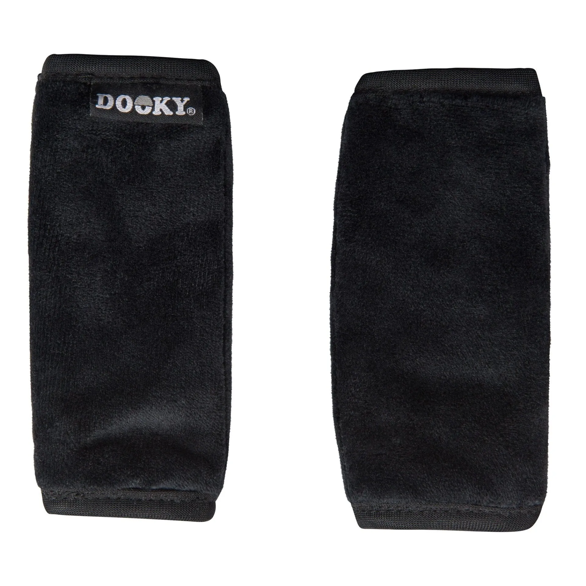 Dooky Seat Belt Pads (2 Pack) in Black