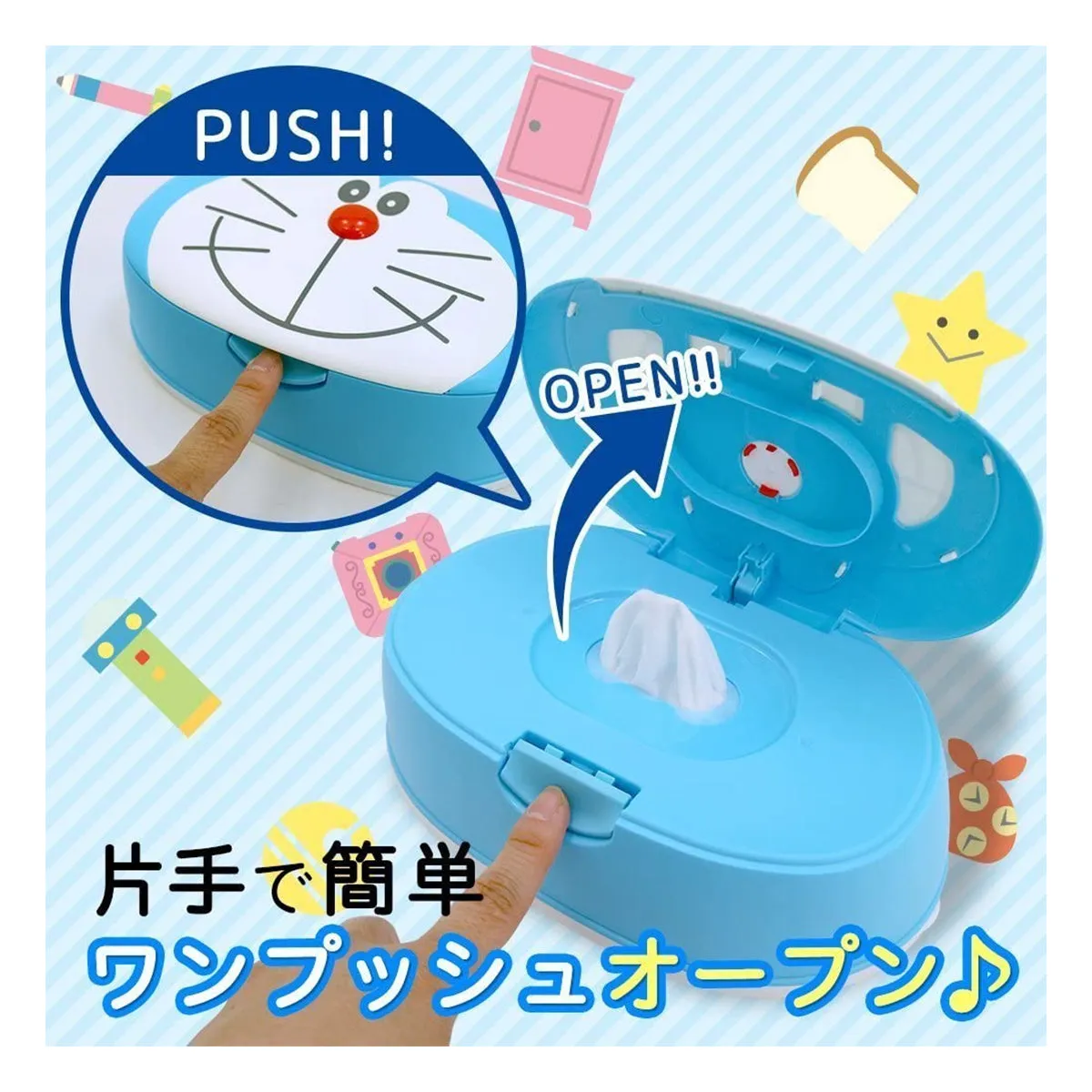 Doraemon Wet Tissue with Case