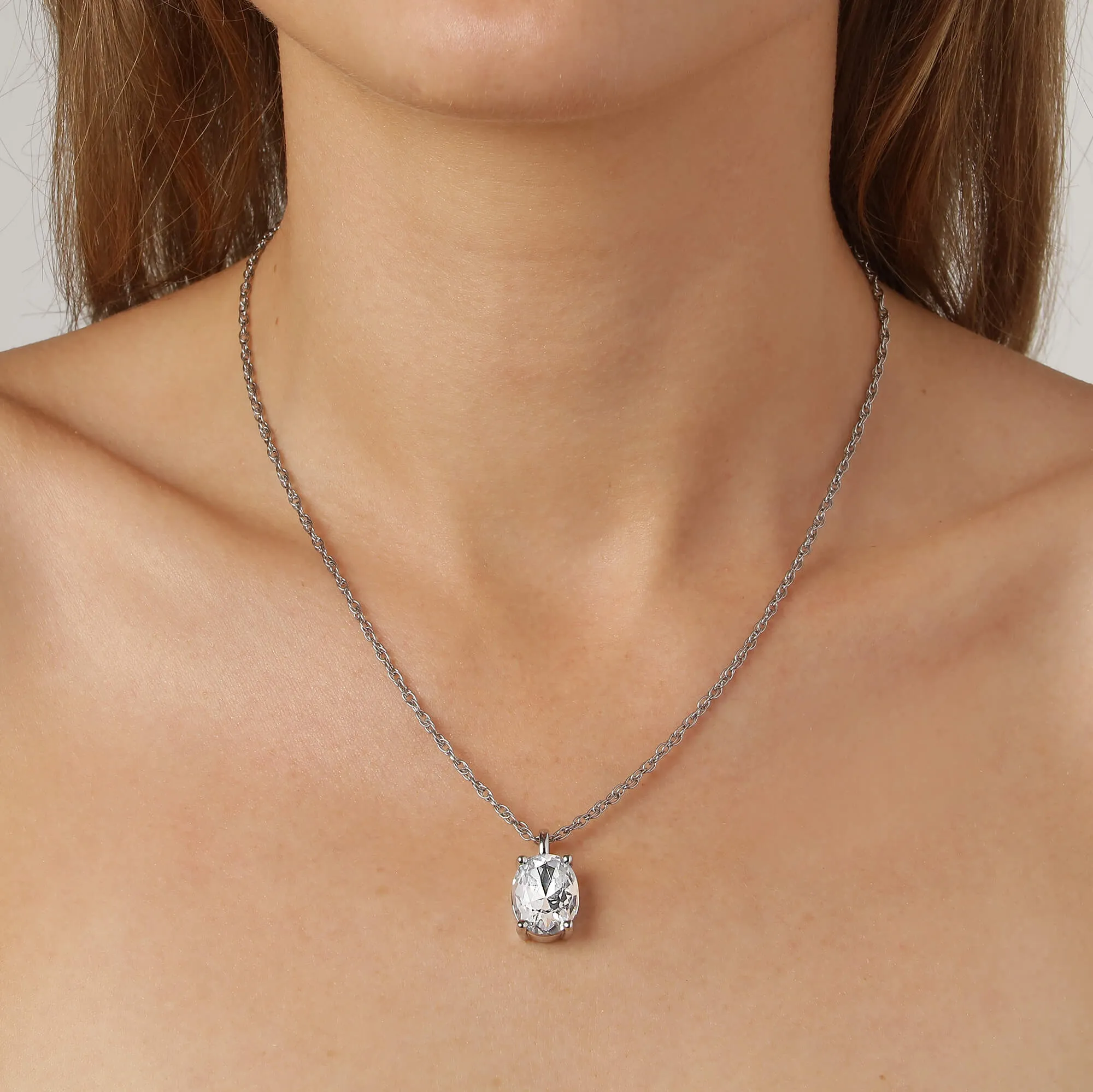 Dyrberg Kern Barga Silver Necklace