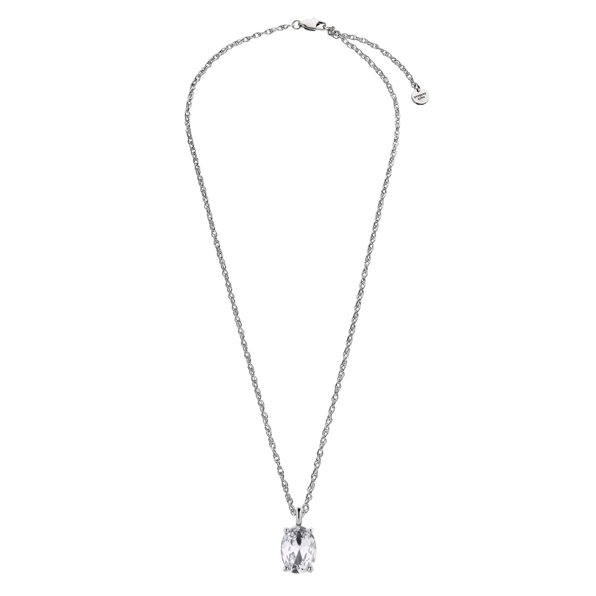 Dyrberg Kern Barga Silver Necklace