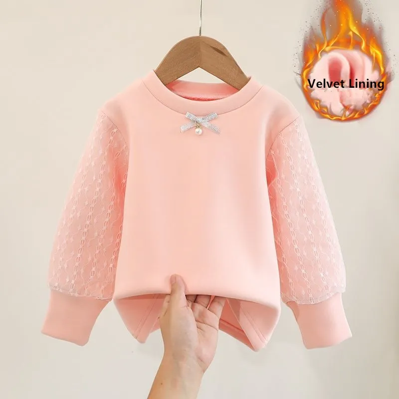 Elena Velvet Longsleeve Top