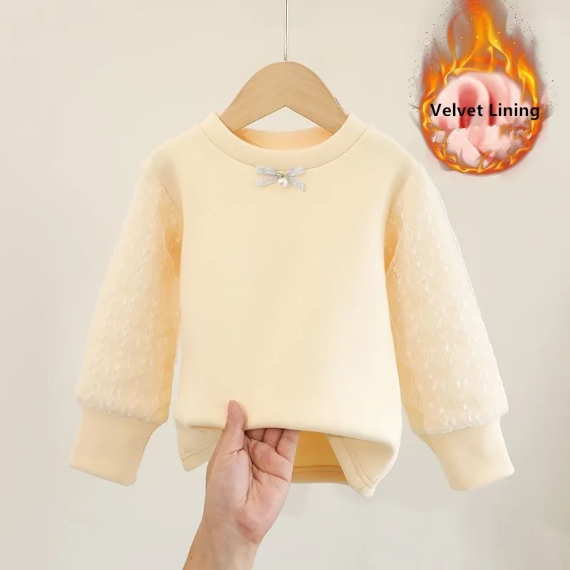 Elena Velvet Longsleeve Top