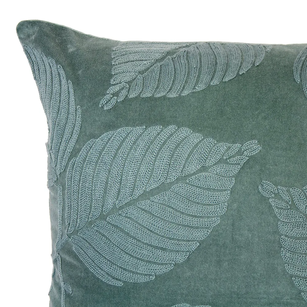 Elin Square Cushion - Eucalyptus