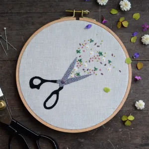 Enchanted Shears Embroidery Pattern