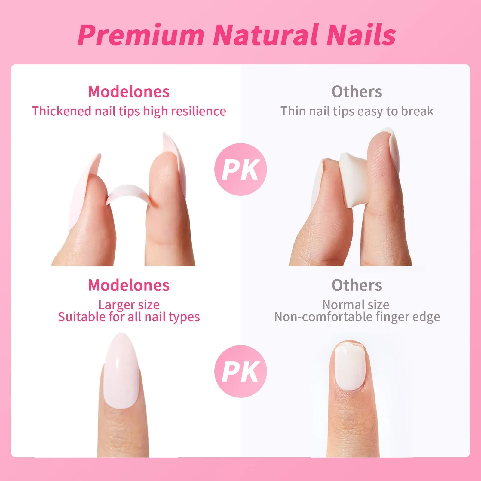 Fofosbeauty 24pcs Press on Nails, Fake Nails, Full Cover Acrylic Nails for Girls Women Kids, Almond Ink Flower Gradient Dark Black