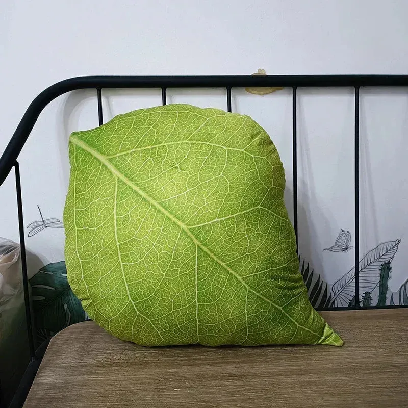 For the Love of Monstera Leaf Decorative Throw Pillow