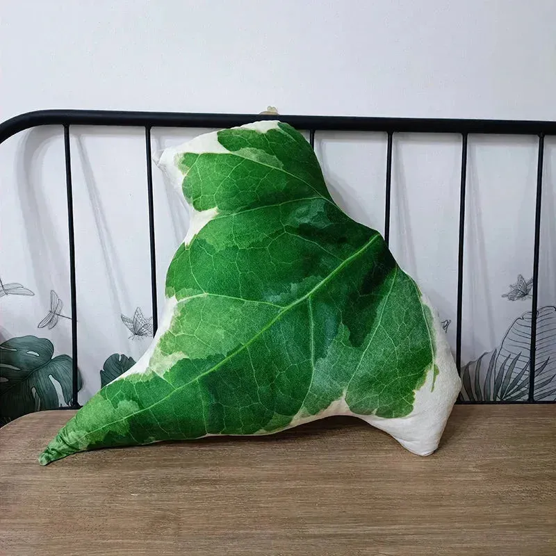 For the Love of Monstera Leaf Decorative Throw Pillow