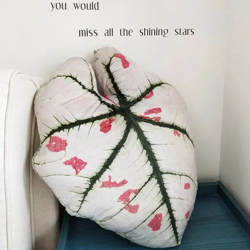 For the Love of Monstera Leaf Decorative Throw Pillow