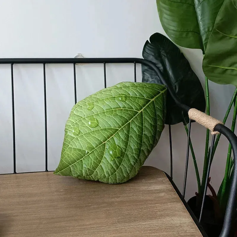 For the Love of Monstera Leaf Decorative Throw Pillow