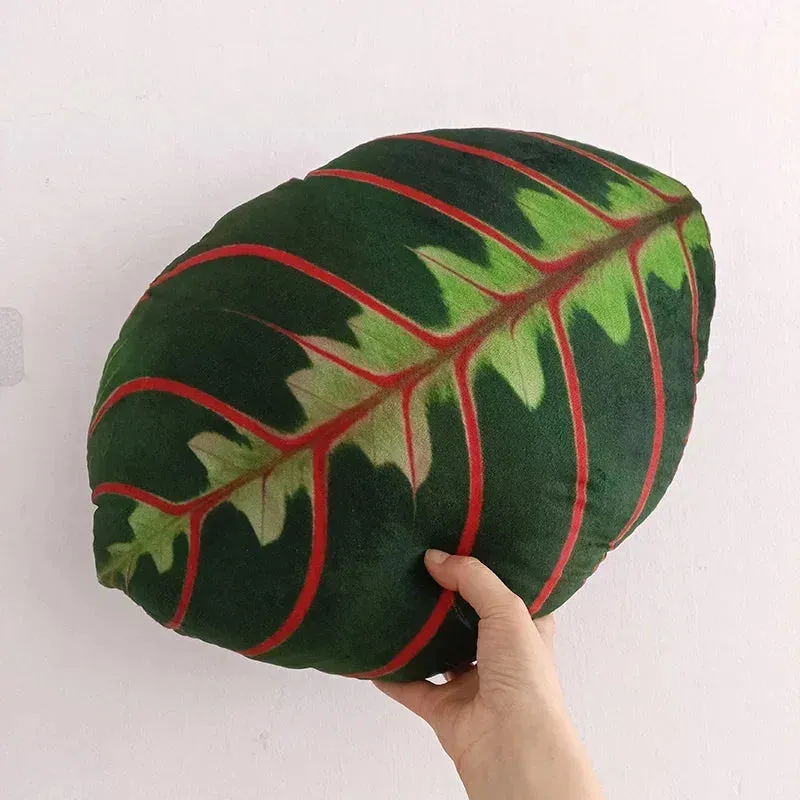 For the Love of Monstera Leaf Decorative Throw Pillow
