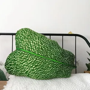 For the Love of Monstera Leaf Decorative Throw Pillow