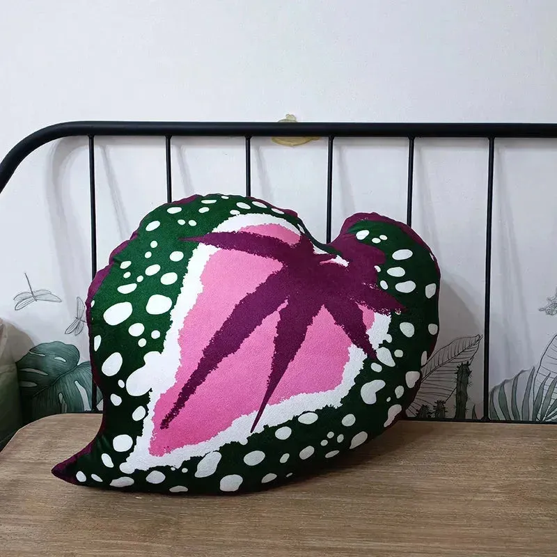 For the Love of Monstera Leaf Decorative Throw Pillow