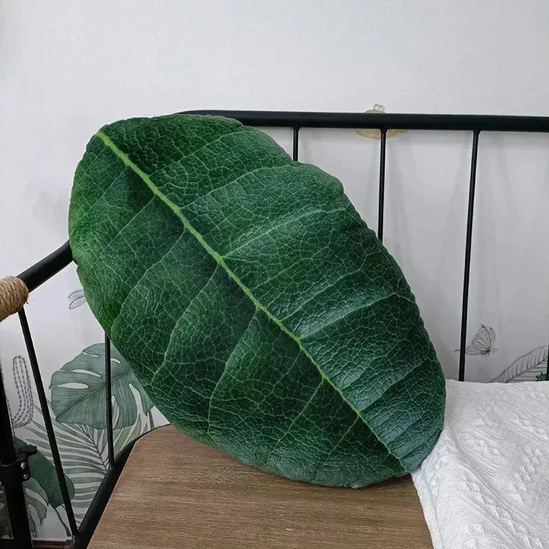 For the Love of Monstera Leaf Decorative Throw Pillow
