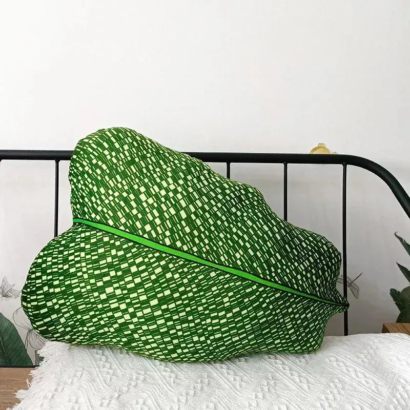 For the Love of Monstera Leaf Decorative Throw Pillow