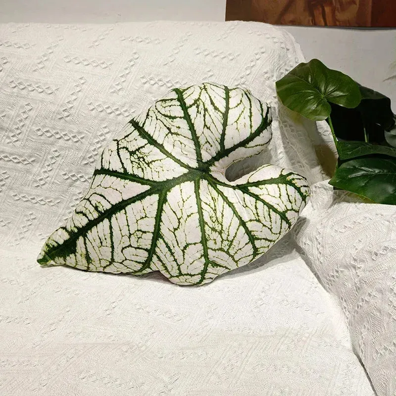 For the Love of Monstera Leaf Decorative Throw Pillow