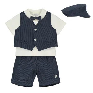 Franco Navy Smart Baby Boys Outfit