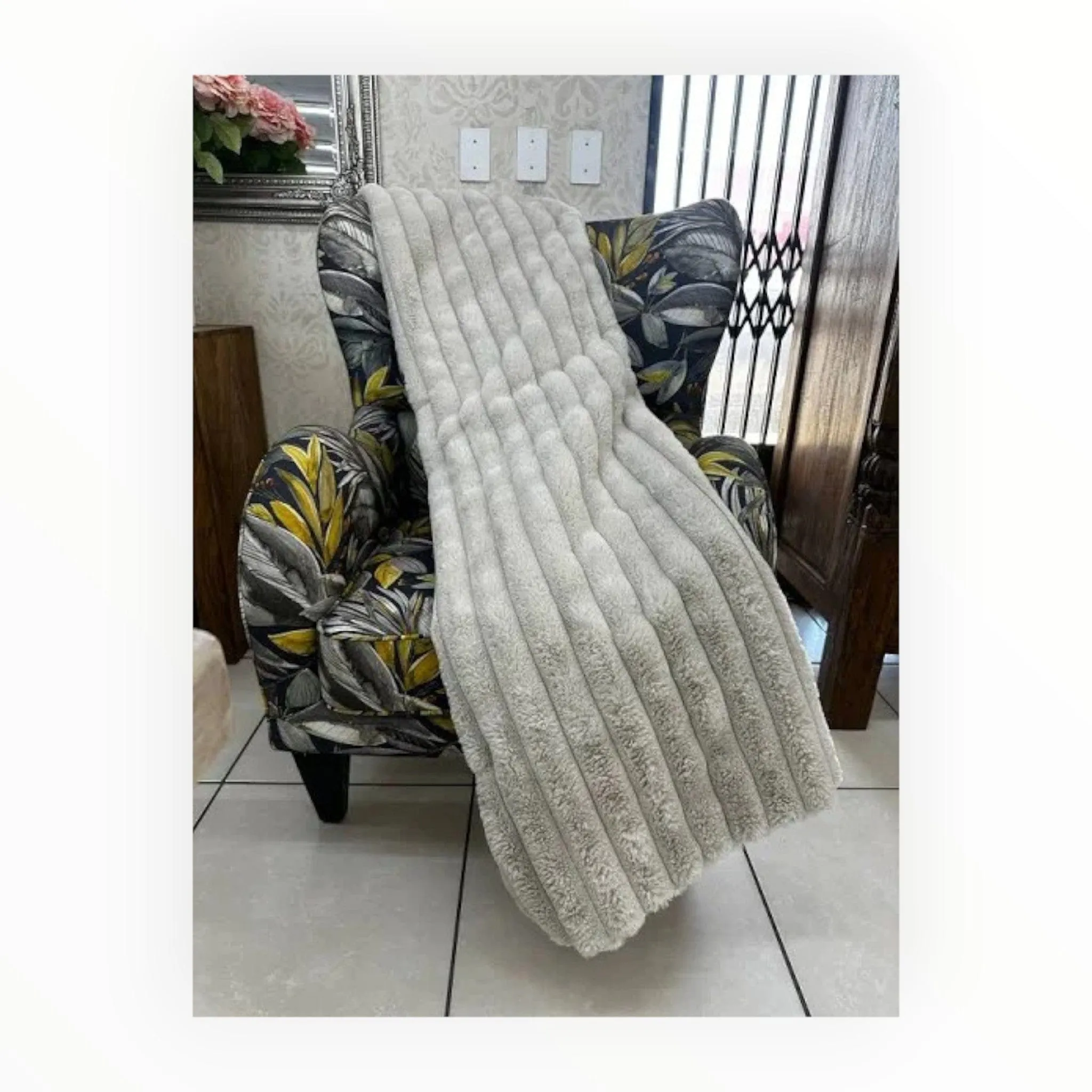 Fur / Velvet Throw Collection 200 x 140 cm
