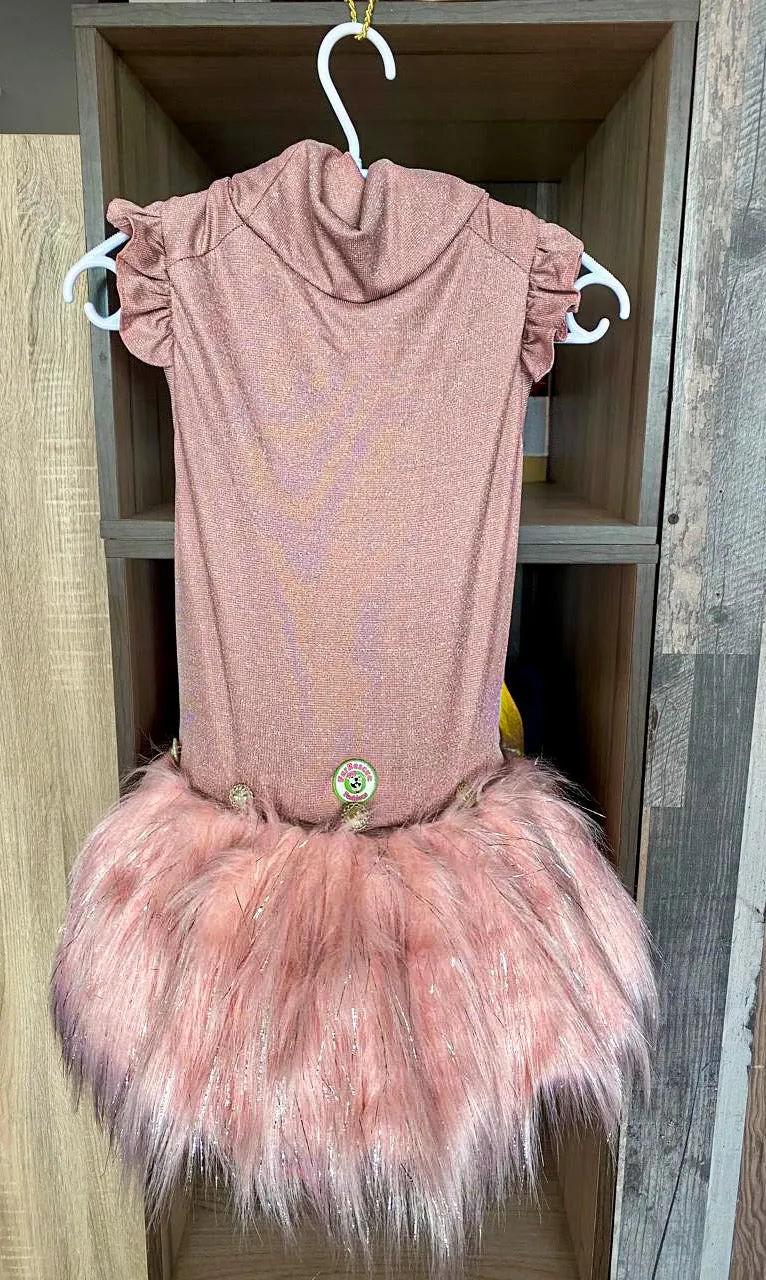 Furry Fairy-Tail Gala Dog Gown - 2 Styles WITH & WITHOUT Attachable Train