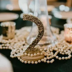Gatsby Glitter Table Numbers