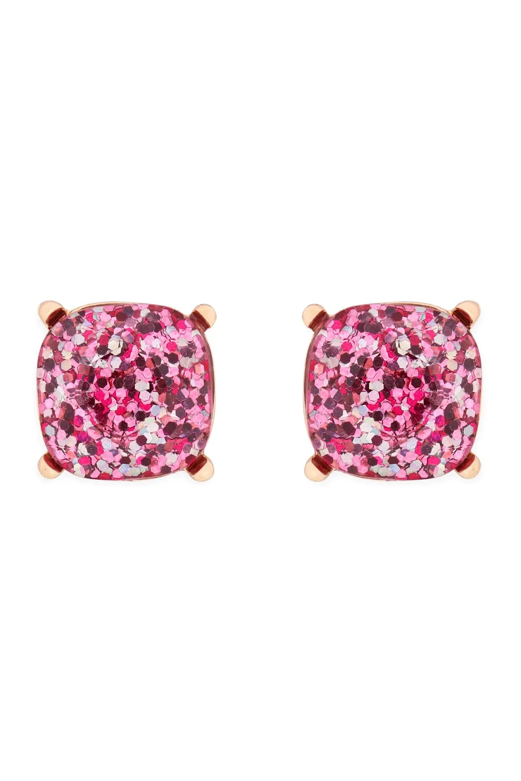 Glitter Epoxy Stud Earrings- 13 Colors