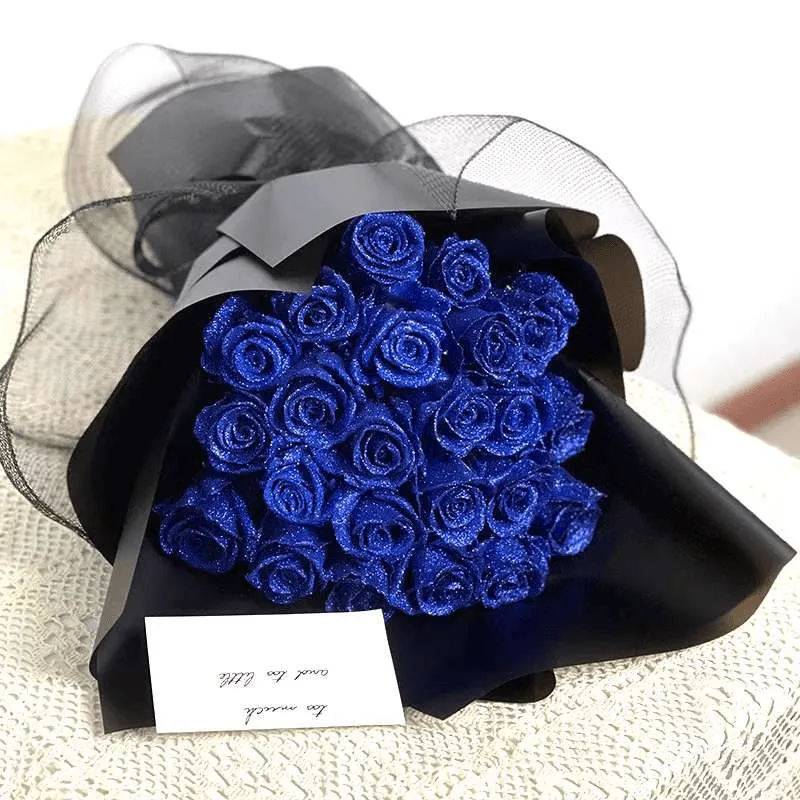 Glitter Rose Bouquet - The Ideal Mother’s Day Gift With Elegance
