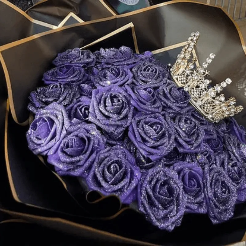 Glitter Rose Bouquet - The Ideal Mother’s Day Gift With Elegance