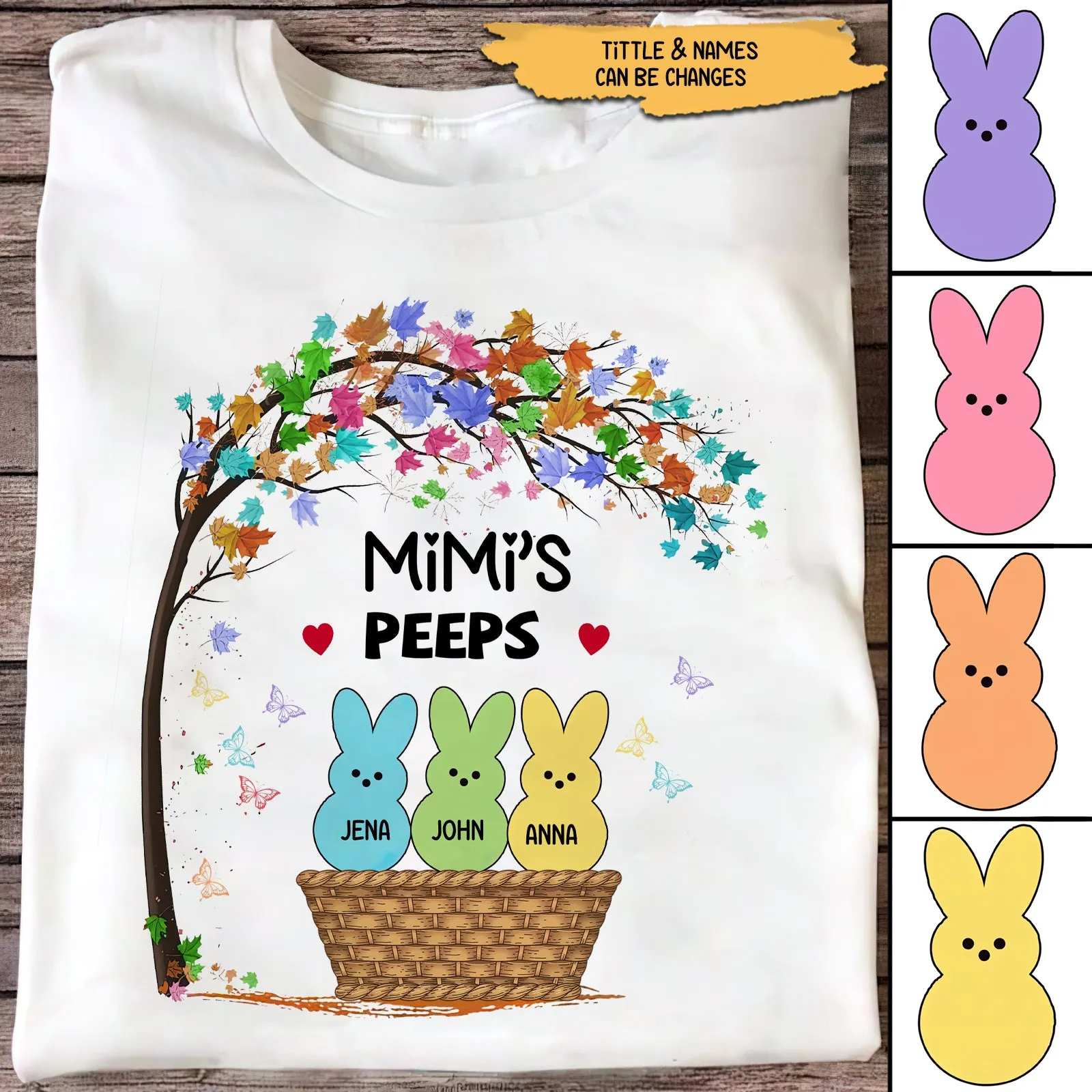 Grandma Bunny Easter Shirts