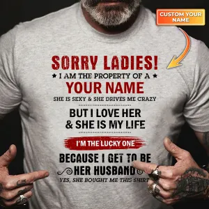 Grumpy Old Man Love His Woman 2D White Tshirt Hadn