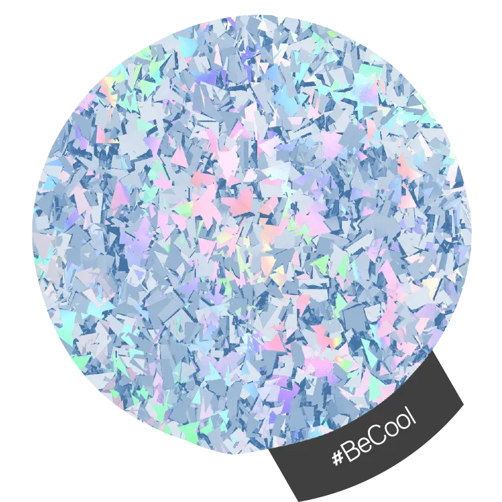 Halo Multi Flake Nail Art Glitters