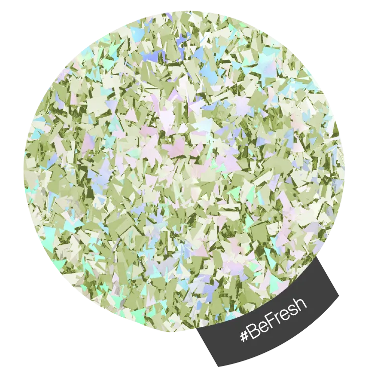 Halo Multi Flake Nail Art Glitters